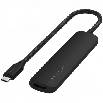 Satechi ST-P4SK rozbočovač USB Type-C 10000 Mbit/s čierna