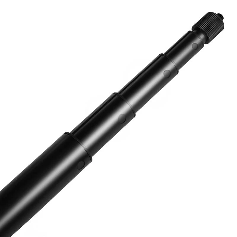Kovový selfie držiak Puluz PU641B pre Insta360 One RS/X2/X3/X4, 2 m, čierny