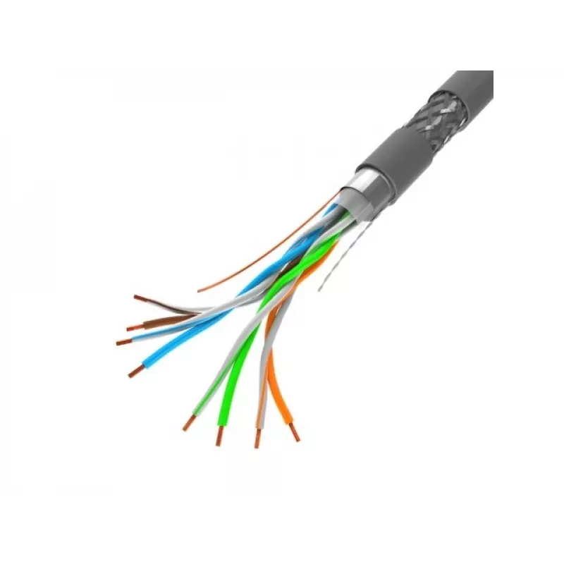 Sieťový kábel Lanberg LCS5-11CU-0305-S RJ45 Cat5e 305 m sivý
