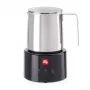 Šľahač mlieka / ohrievač mlieka Illy 23760 čierny nehrdzavejúca oceľ 250ml