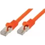 Sieťový kábel shiverpeaks BASIC-S Cat7 S/FTP 15m oranžový