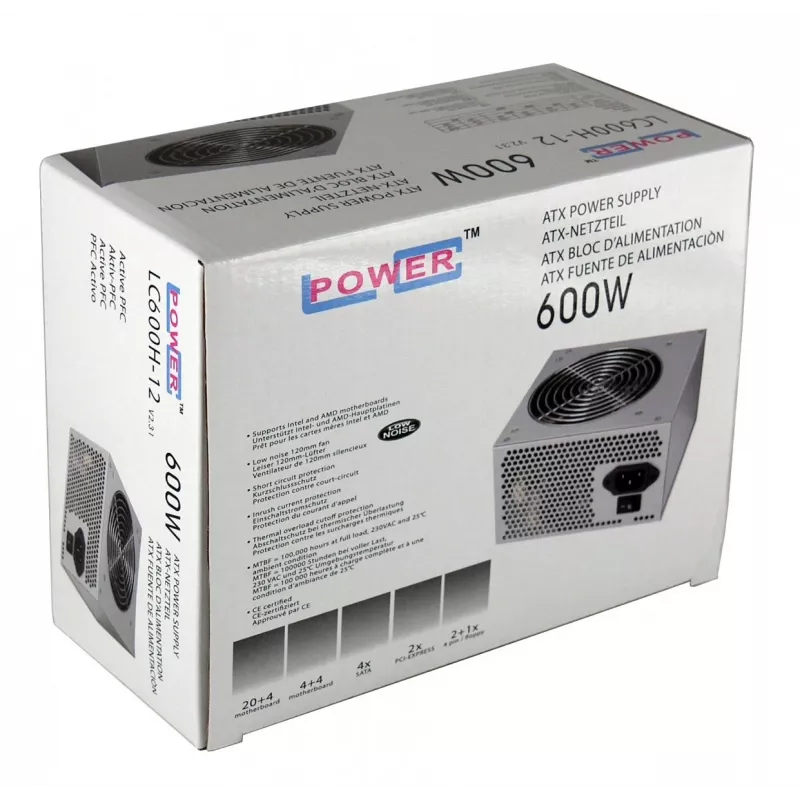 Napájací zdroj LC-Power LC600H-12 600 W
