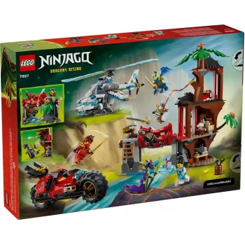 LEGO NINJAGO 71857 Bitka o dom na strome s ninja vozidlom