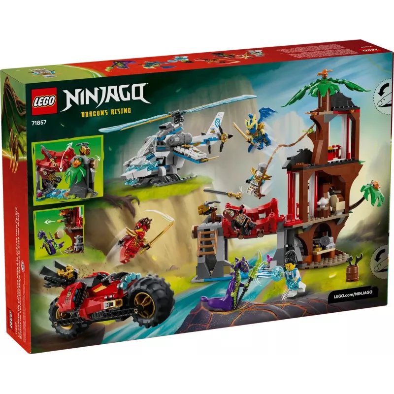 LEGO NINJAGO 71857 Bitka o dom na strome s ninja vozidlom