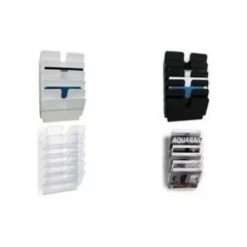 Stojan na prospekty Durable FLEXIPLUS 6 priehradok biela
