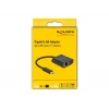 USB Type-C adaptér DeLOCK 66644 Gigabit LAN Power Delivery