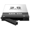 Externý šachtový modul pre pevný disk pre IcyBox MB038 séria – model MB038TP-B, čierny, kompatibilný s MB038