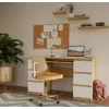 KUBA písací stôl Artisan dub/biela set