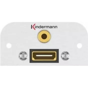 Zásuvkový modul HDMI + 3,5 mm Kindermann 7441000589