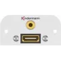 Zásuvkový modul HDMI + 3,5 mm Kindermann 7441000589