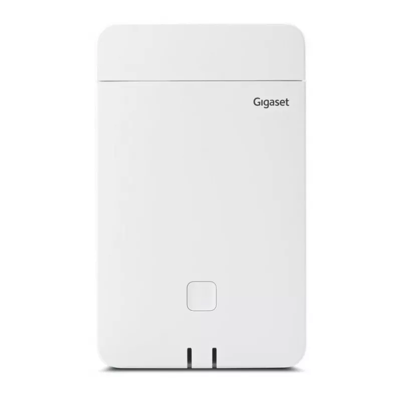 DECT základňová stanica Gigaset N770 IP Pro – 120 kanálov, HTTPS/SIPS/SRTP/SSL/TLS, vnútri 50 m, vonku 300 m, biela