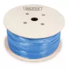DIGITUS CAT 6A U/FTP inštalačný kábel 305 m, simplex, Cca, Easy Pull Box, modrý