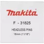 Makita F-32155 0,6 x 25 mm nerezový 10000 ks
