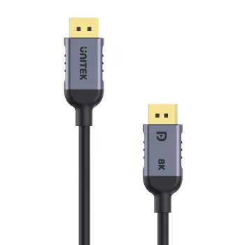 UNITEK C1628GY01-1M DisplayPort kábel čierny, sivý