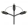 Good Connections USB 2.0 nabíjací a dátový kábel pre iPhone/iPad/iPod USB-C konektor samec na Lightning - Kvalitne spracovaný a oficiálne od Apple ce