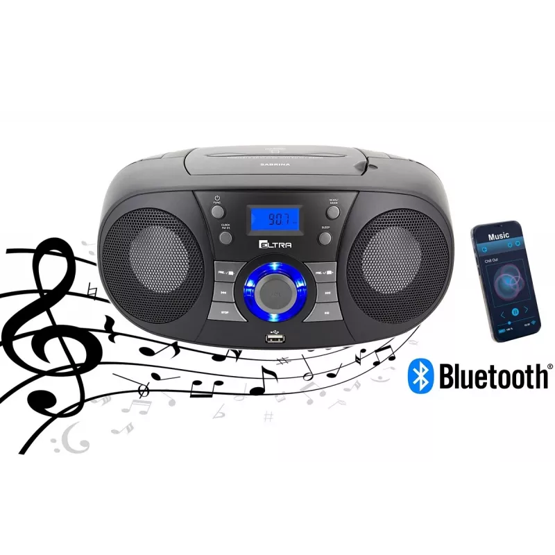 Eltra Radio Sabrina CD 60BT čierne