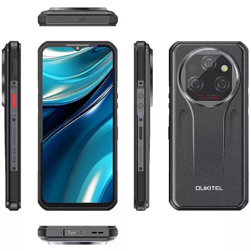 Smartphone Oukitel WP39 Pro 12/512 11000mAh sivý