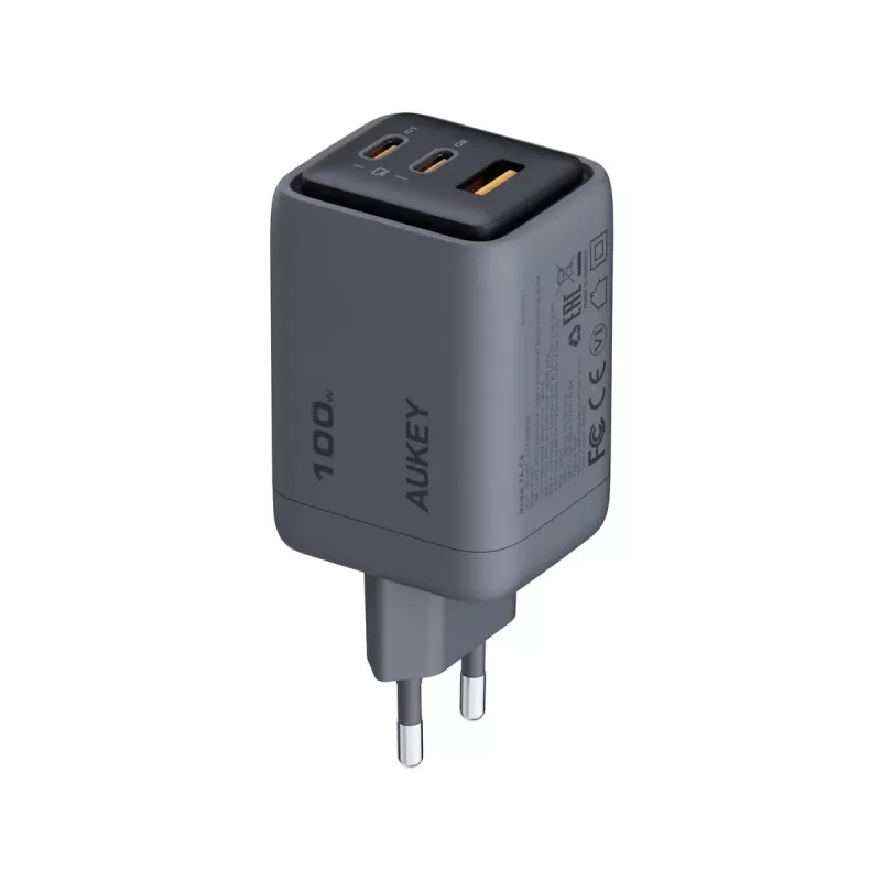 Comet Mix 3 nástenná nabíjačka PA-C5 3xUSB (2xUSB-C a 1xUSB-A) 100W 5A QC5.0 PD3.0 AFC PPS FCP SCP
