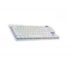 Logitech G PRO X TKL klávesnica gaming RF Wireless + Bluetooth QWERTY US International biela