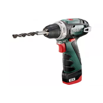 Vŕtačka s pištoľovou rukoväťou Metabo POWERMAXX BS BASIC 1400 ot/min, 800 g, rýchloupínacie skľučovadlo