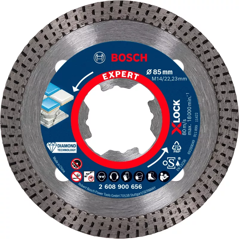 Bosch Expert HardCeramic X-LOCK kotúč píly 8,5 cm 1 ks