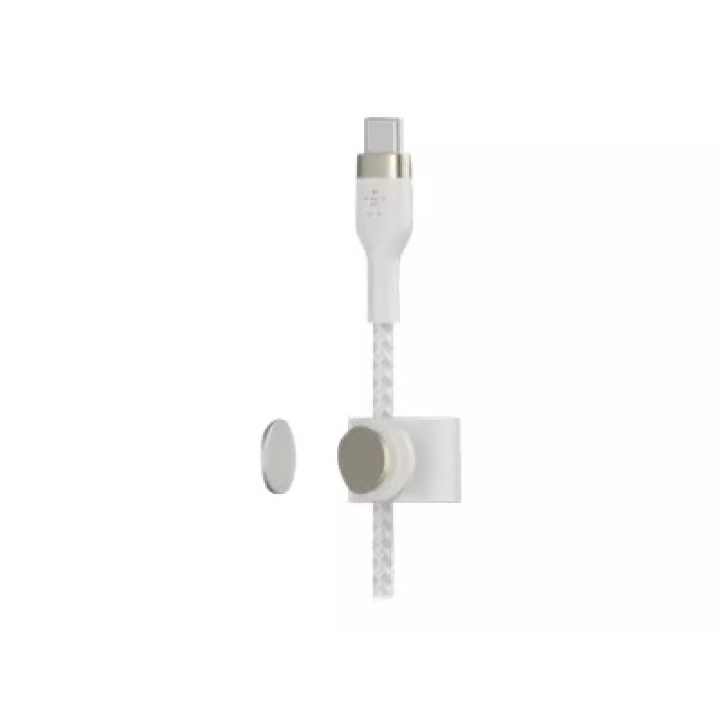 Belkin BOOST CHARGE - Lightning kábel - 24 pin USB-C samec na Lightning samec - 1 m - biely - pre Apple iPad/iPhone/iPod (Lightning)