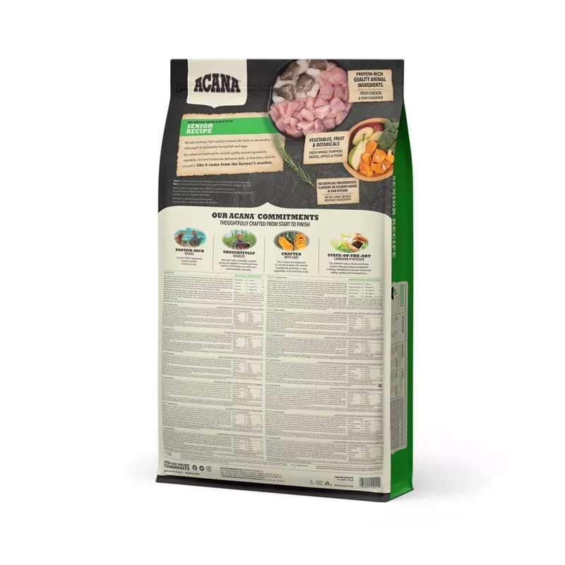 ACANA Senior – suché krmivo pre psov – 11,4 kg