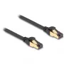 Sieťový kábel DeLOCK RJ45 Cat.6A konektor samec na konektor samec S/FTP 10m čierny