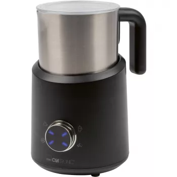 Šľahač mlieka CLATRONIC MS 3812 automatický, čierna nerez, 500W, 740ml