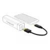 DeLOCK USB nabíjací kábel Type-A na USB Type-C 15 cm čierny