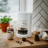 Adler AD 4383w filtrovací kávovar na mletú kávu 1,5 L biely