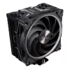 Vzduchový chladič Akasa Soho H4 Plus 12 cm čierny hydrodynamické ložisko
