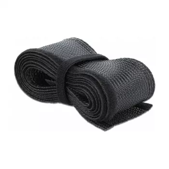 Opletený káblový obal DeLOCK 19050 5 m x 19 mm čierny