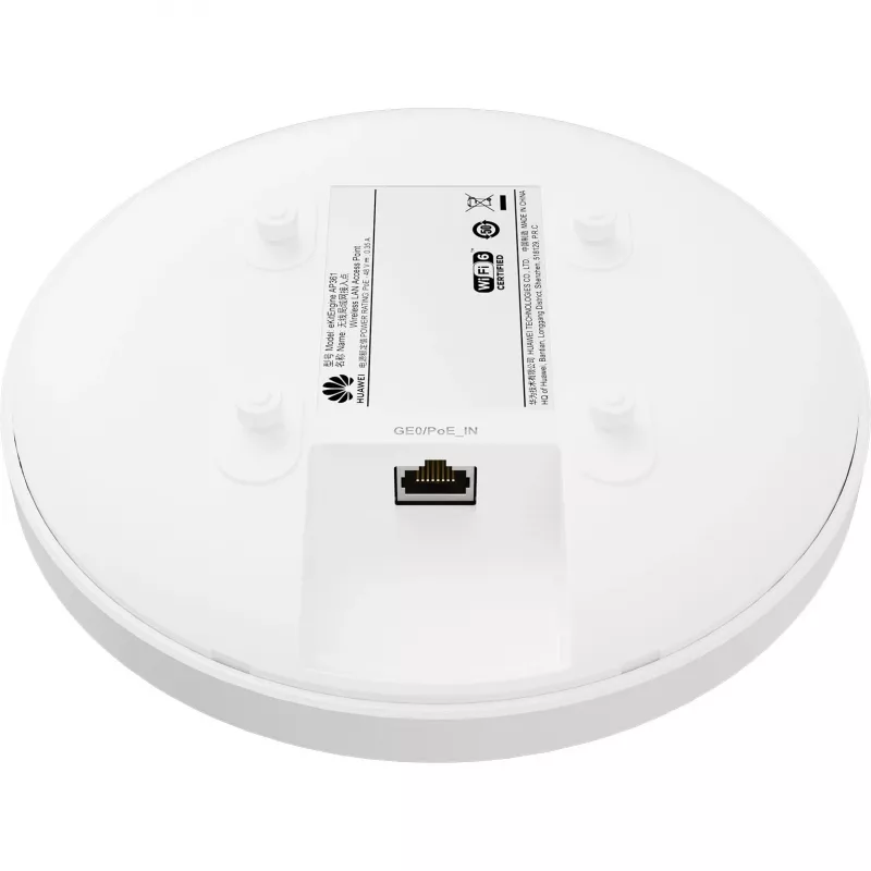 Huawei AP361 - access point - Wi-Fi 6 - 2,4 GHz, 5 GHz - montáž na stenu/strop/DIN lištu možná (50086871)