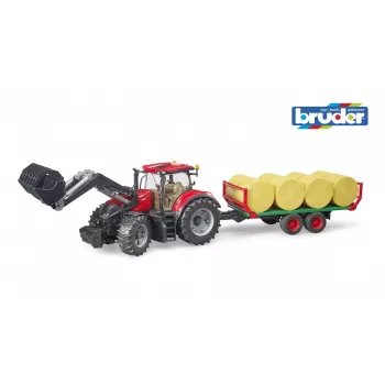 Hračkárske vozidlo a dráha BRUDER 3198, plast, červená, odporúčaný vek 3+