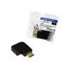HDMI spojovací adaptér LOGILINK AH0008 — HDMI na HDMI, čierny, pozlátené kontakty