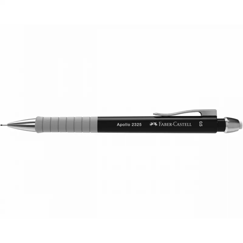 Mikrotužka Faber-Castell 232504 0,5 mm, okrúhly hrot, čierna/sivá, 1 kus