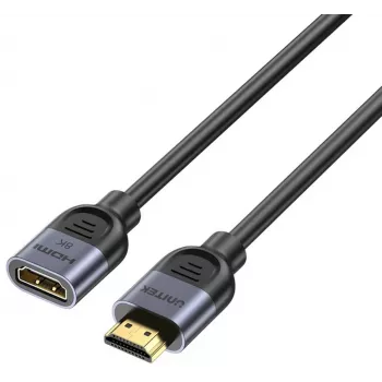 HDMI predlžovač Unitek C11091AGY01-3M, 3 m kábel, podporuje až 8K