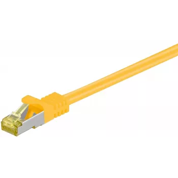 Sieťový kábel Microconnect SFTP710Y RJ-45 Cat7 10 m žltý