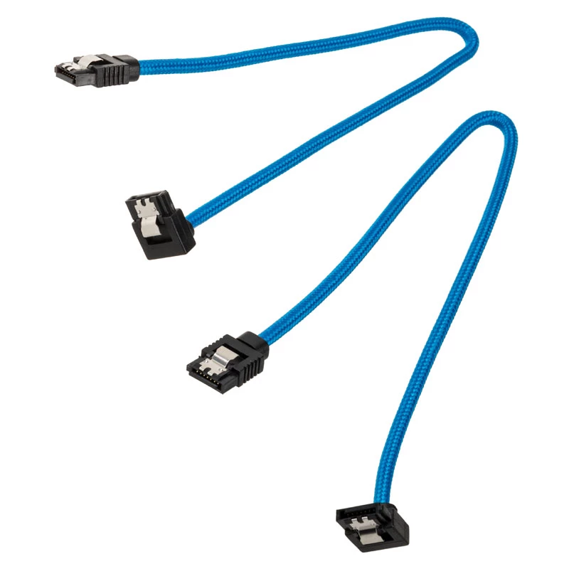 SATA kábel Corsair CC-8900281 0,3 m čierny modrý