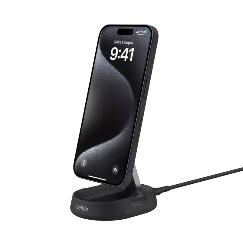 Bezdrôtová nabíjačka Belkin BoostCharge Pro WIA008btBK rýchlonabíjanie Indoor smartfón čierna