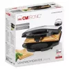 Clatronic ST 3778 sendvičovač 750 W čierna, ušľachtilá oceľ