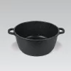 Maestro MR-4616C hrniec s pokrievkou 16 cm 1 l čierny