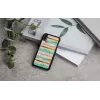 iKins Pop Mint puzdro na iPhone XS/X, čierne