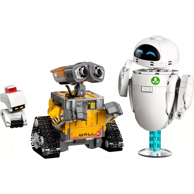 LEGO Disney Pixar 43279 WALL-E a EVE stavebnica, 811 dielikov, 18+