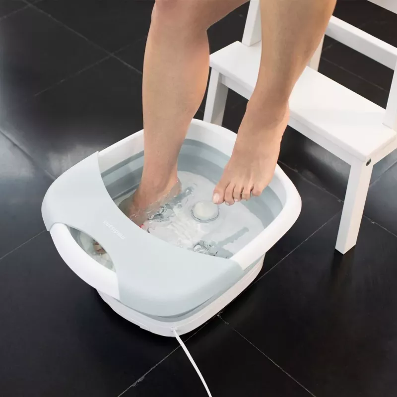 Medisana FS 886 kúpeľ na nohy, biela/sivá
