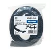 LOGILINK KAB0047 LOGILINK flexibilný organizér káblov so zipsom, čierny 2m