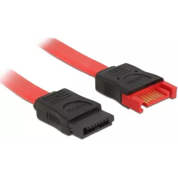 SATA kábel DeLOCK 83952 0,2 m SATA 7-pólový čierny červený