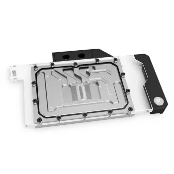 Water block EK Water Blocks akryl meď čierna nikel transparentná