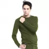 Blúzka Glovii GJ1CXL okrúhly výstrih dlhý rukáv elastan polyester